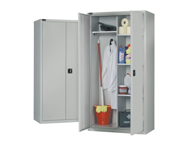 Janitors industrial cupboards