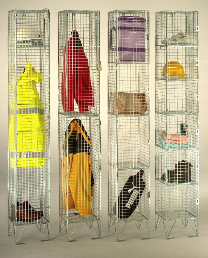 Wire mesh Lockers