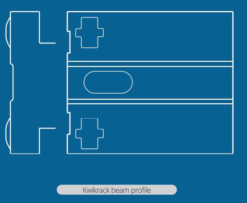 Kwikrack beam profile