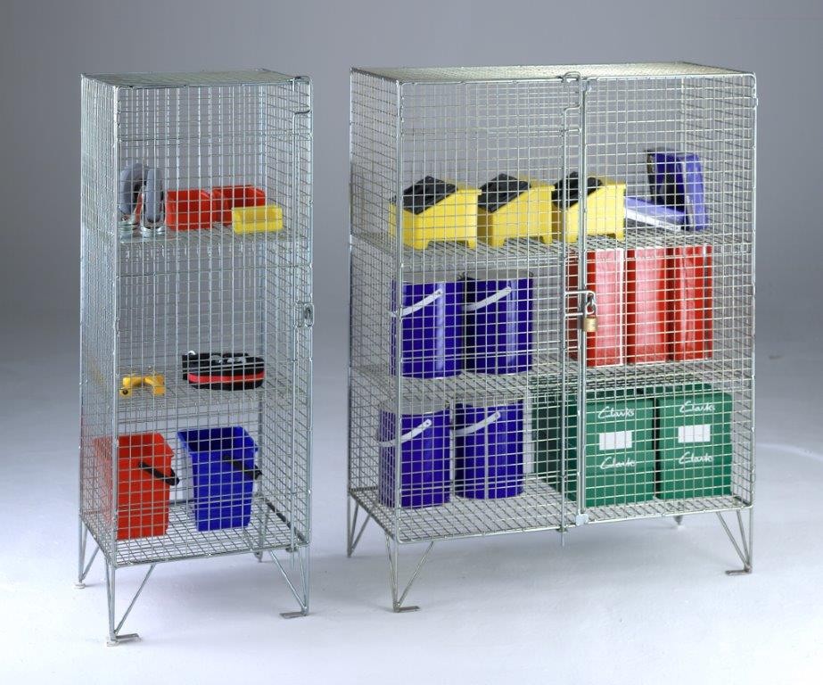 Wire Mesh Cupboards