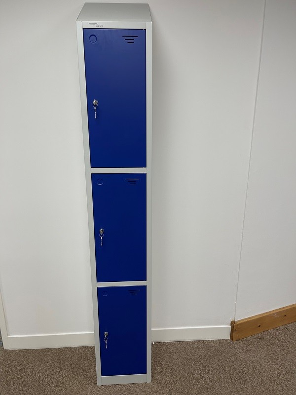 Three Door Hero Locker Sloping Top