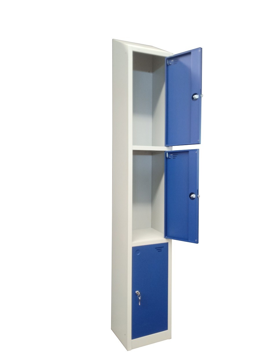Three Door Hero Locker Sloping Top