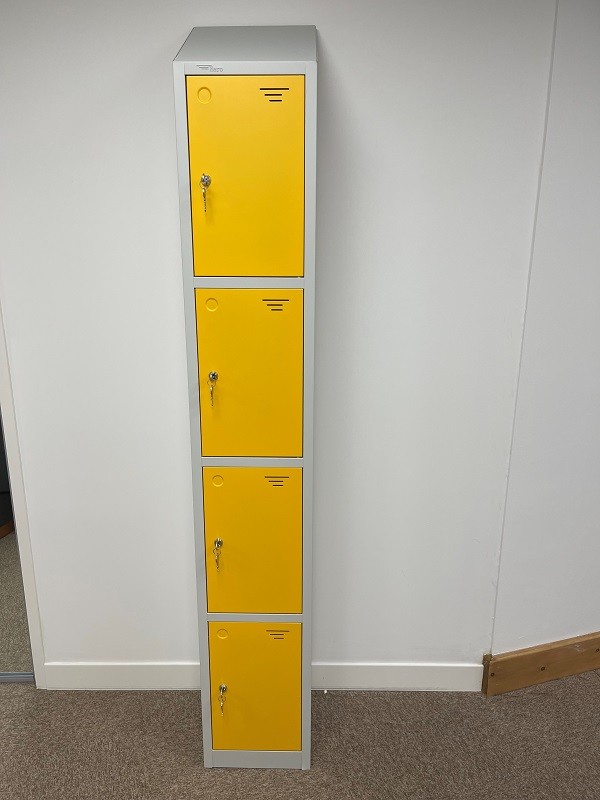 Four Door Hero Locker Sloping Top