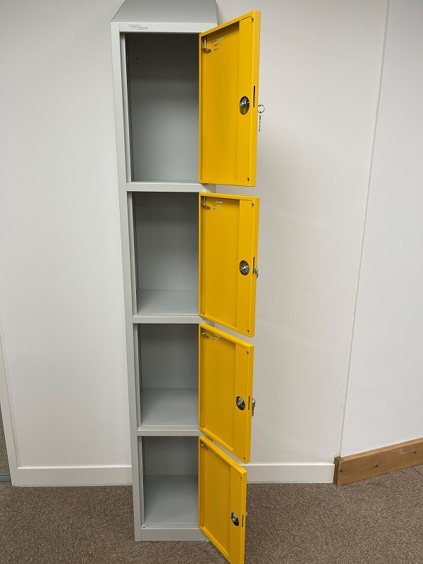 Four Door Hero Locker Sloping Top