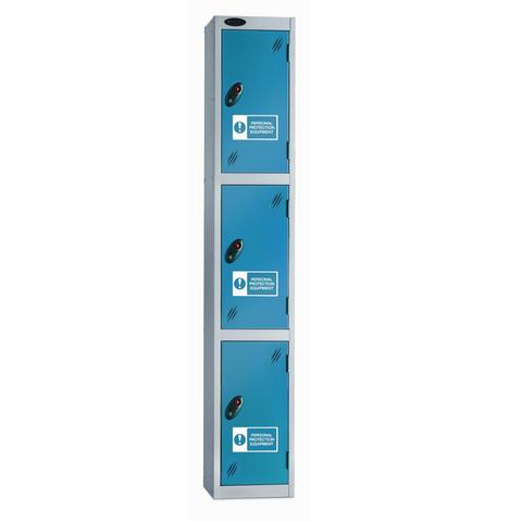 Three Compartments PPE locker