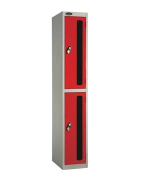 Two Doors Vision Panel Locker