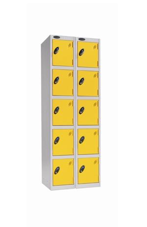 School Value Five Doors Locker - Nest of 2