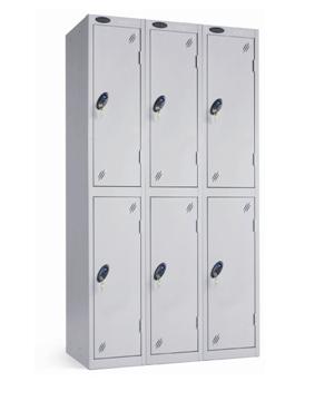 School Value Two Doors Locker - Nest of 3