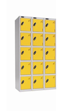 Five Doors Locker - Nest of 3