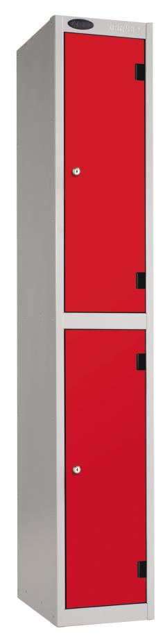 2 Tiers Inset Laminate School Locker