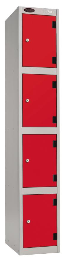 4 Tiers Inset Laminate School Locker