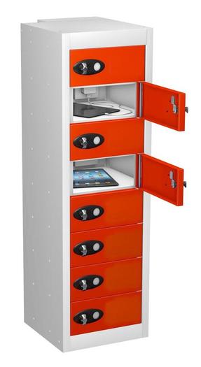 School 8 Door Mobile Phone Charging Locker