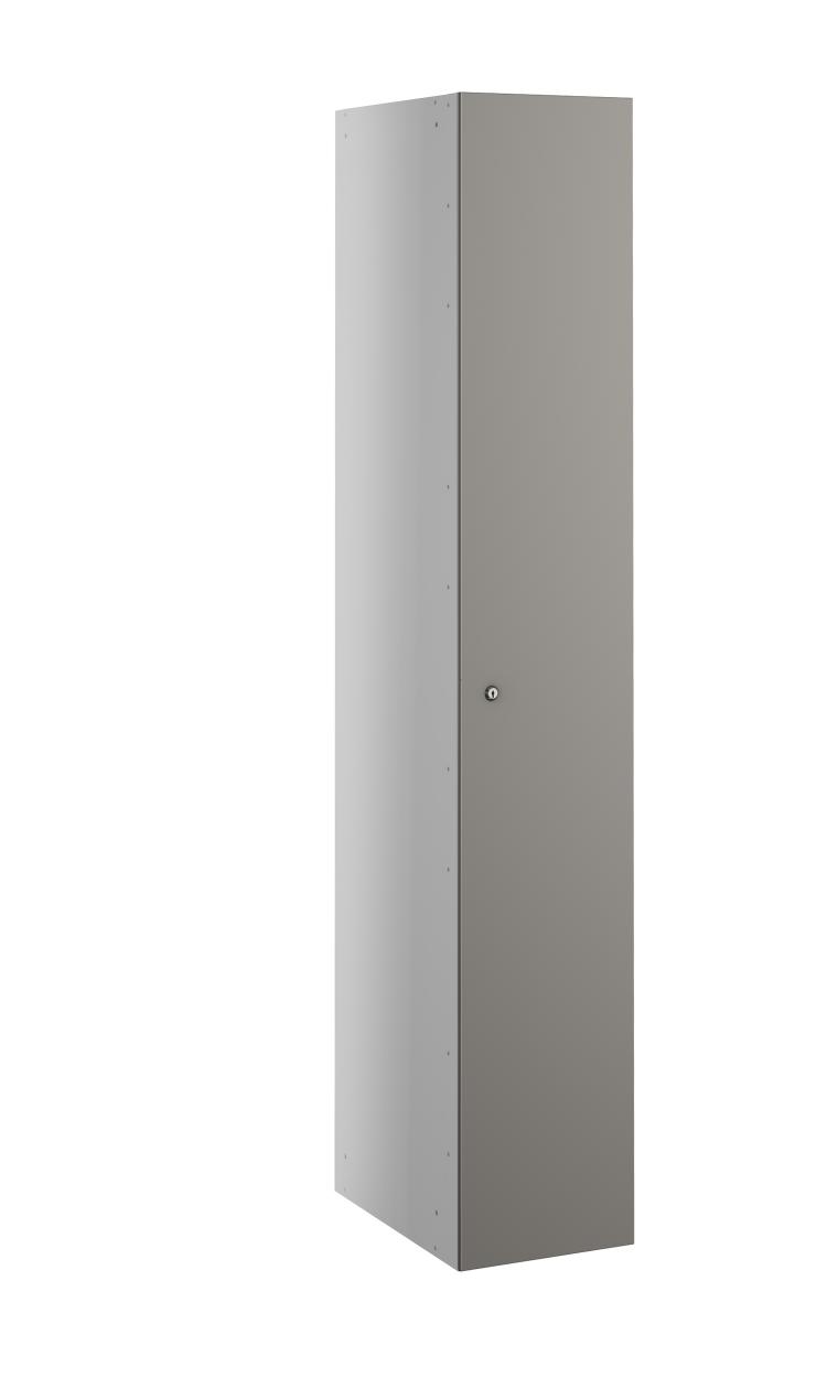 1 Compartment Satin Finish- MFC Door Locker