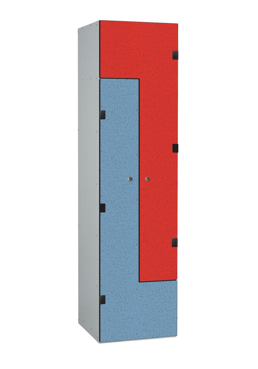 Z Lockers with Solid grade Laminate Doors