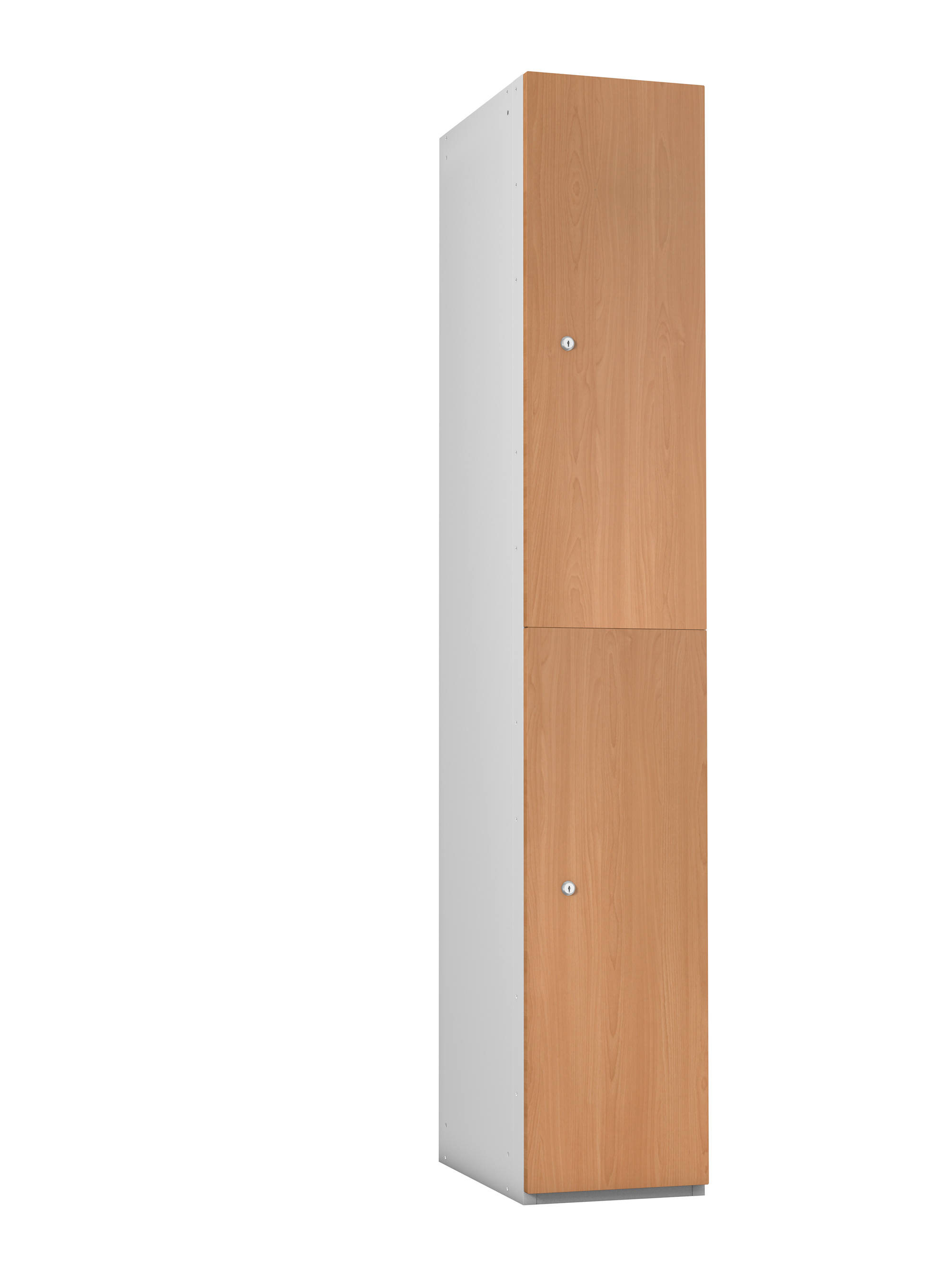 2 Compartment Timber Effect - MFC Door Locker