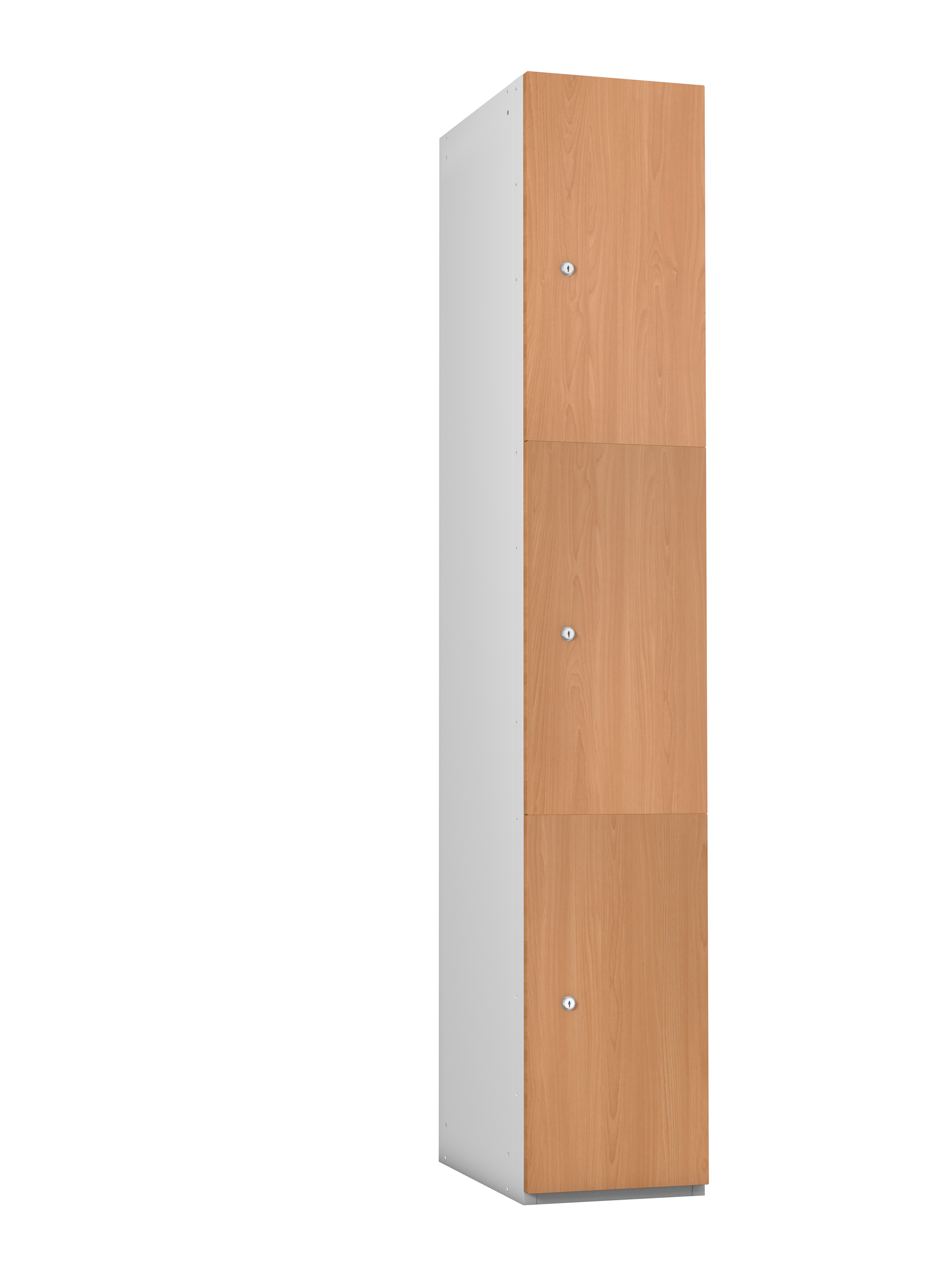 3 Compartment Timber Effect - MFC Door Locker