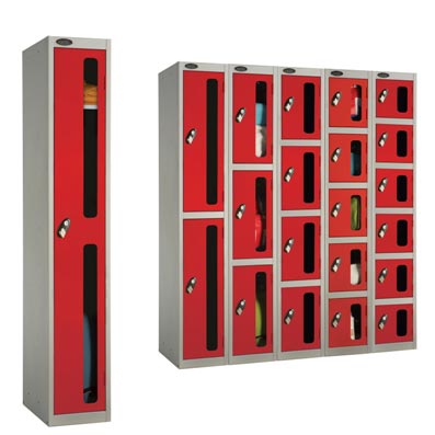 Two Doors Vision Panel Locker