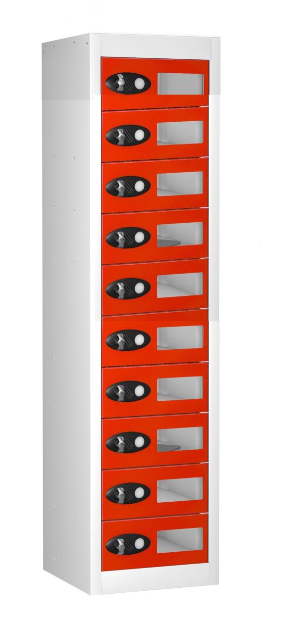 School Vision Panel 10 Door Mobile Phone NON Charging Locker