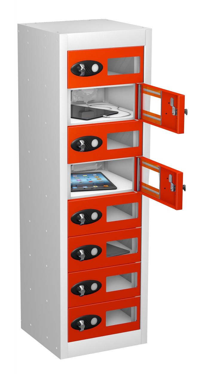 School Vision Panel 8 Door Mobile Phone NON Charging Locker