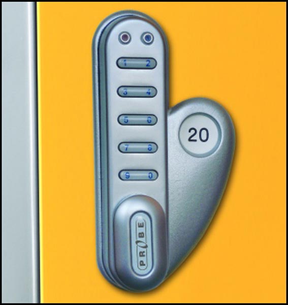 Sixteen Doors Mobile Phone Locker