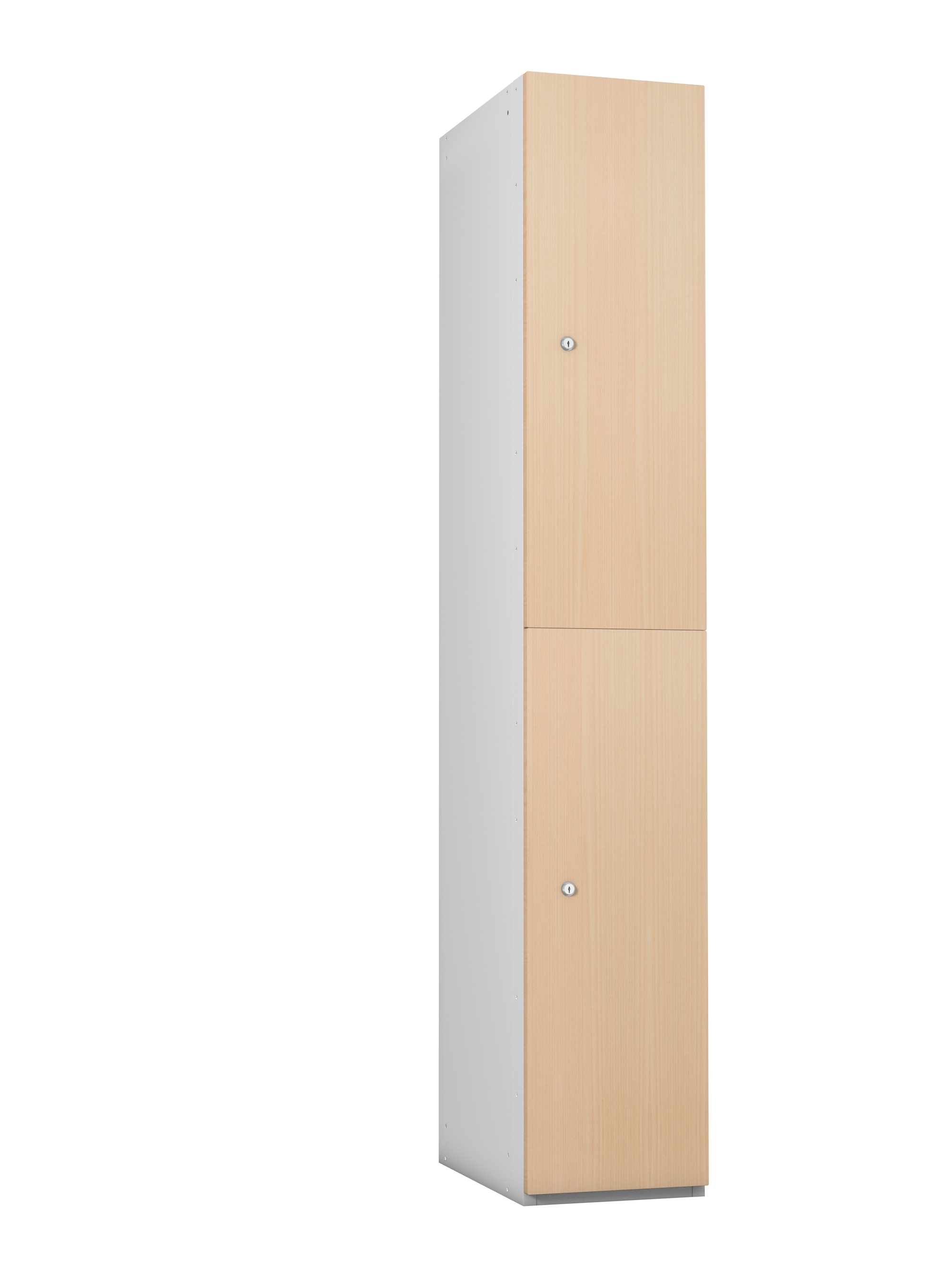 2 Compartment Timber Effect - MFC Door Locker