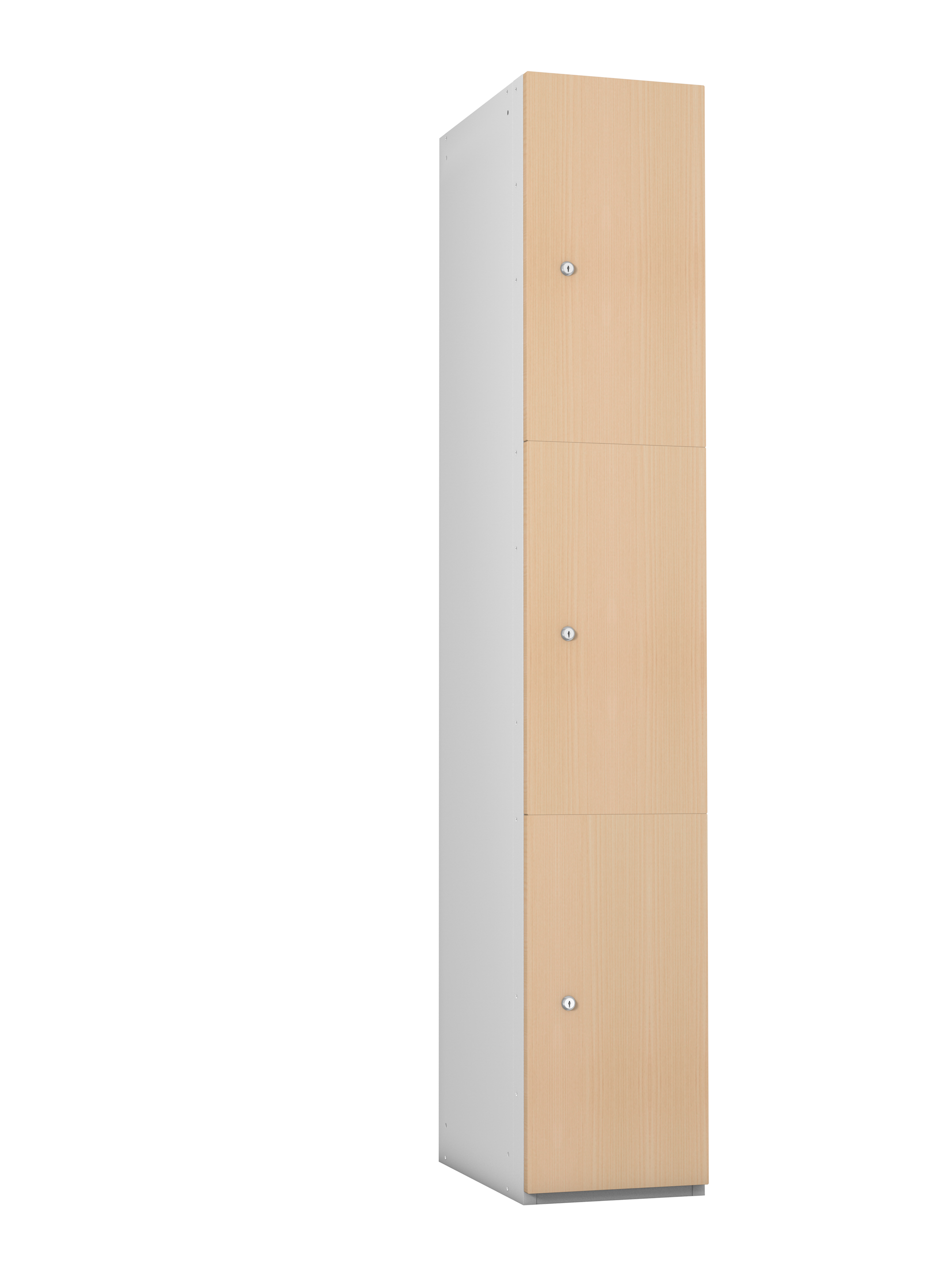3 Compartment Timber Effect - MFC Door Locker