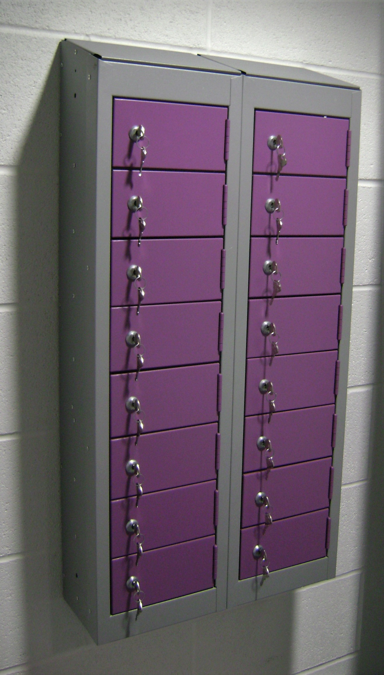 8 Tier Personal/Wallet School Locker