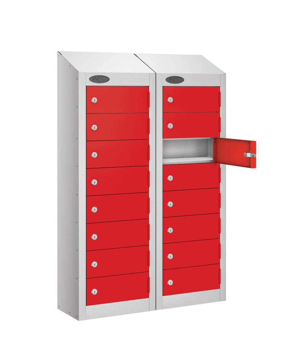 8 Tier Personal/Wallet Lockers - Nest of 2