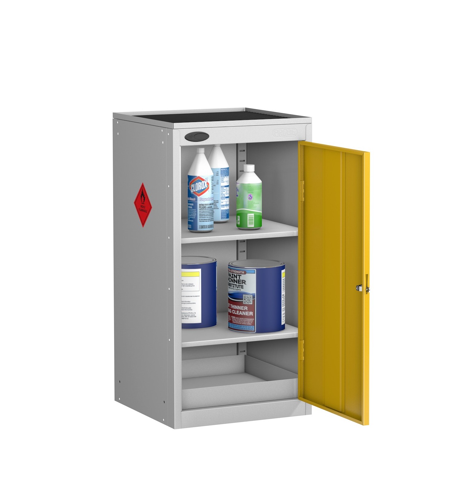 Dished Top Version Small Hazardous Cabinet