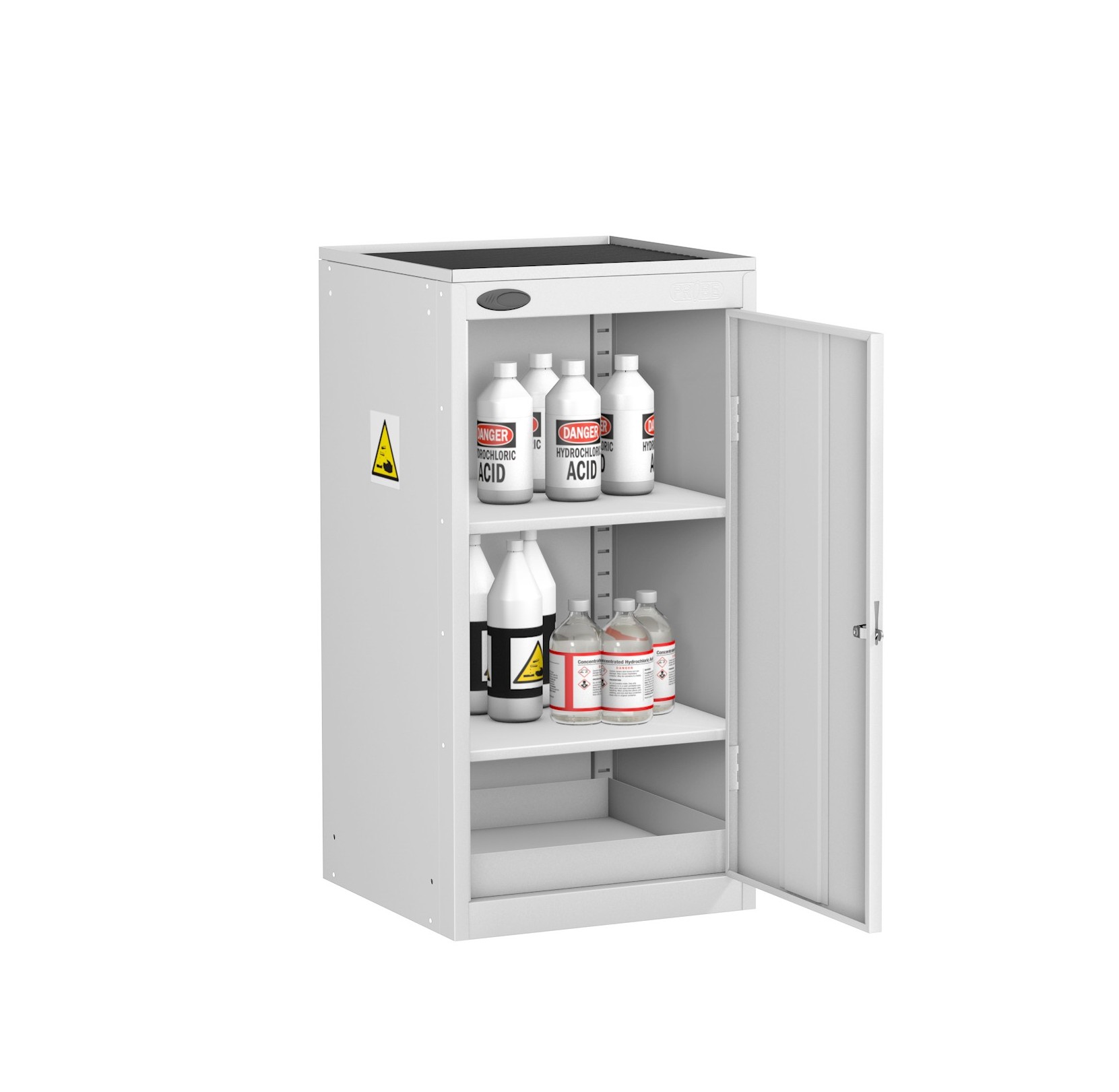 Small ACID + Alkali Cabinet Dish Top