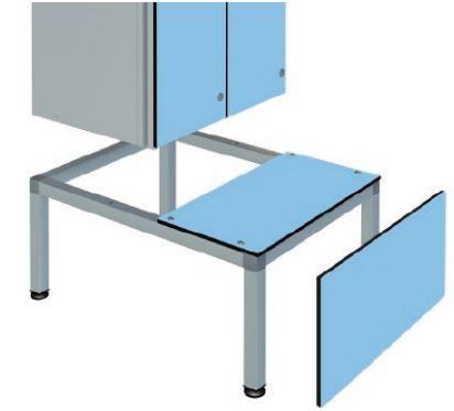 400mm High Seat Bench Stands for Zen Box