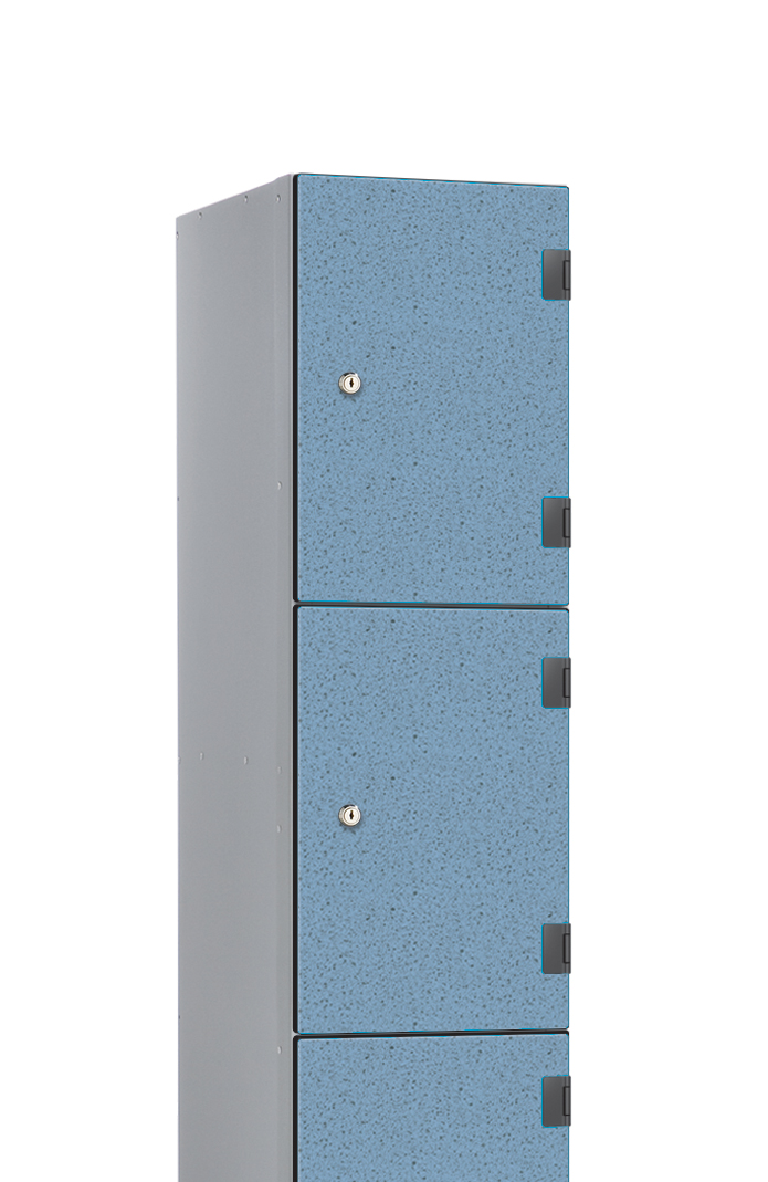 1 Tier Overlay Laminate School Locker