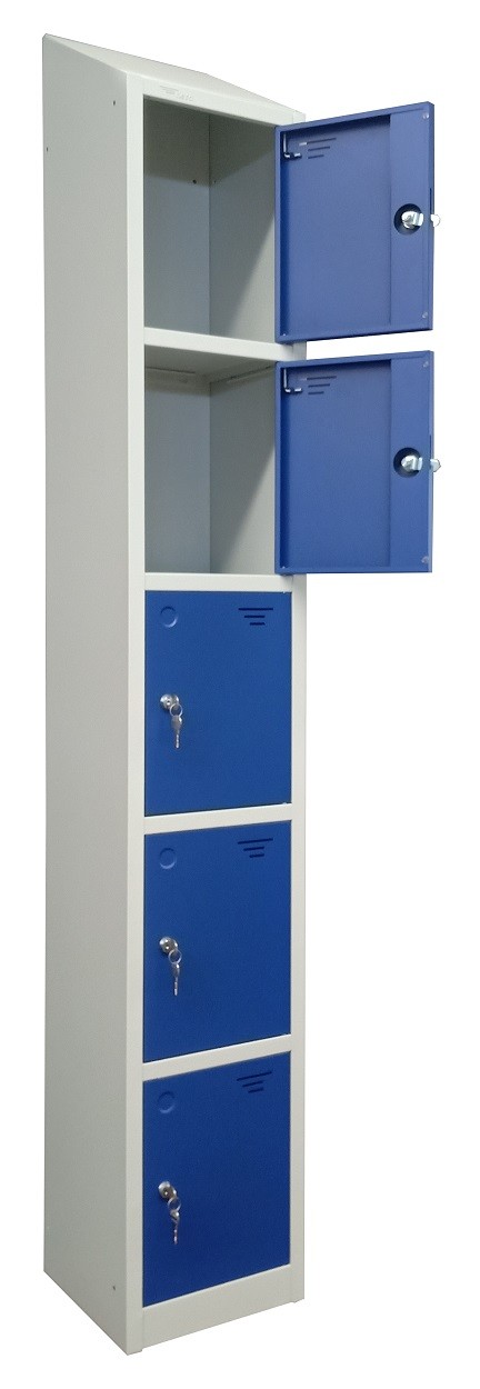 HERO Five Door Locker Sloping Top