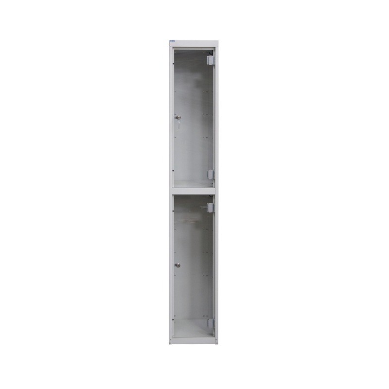 Clear View Perspex Two Door Locker