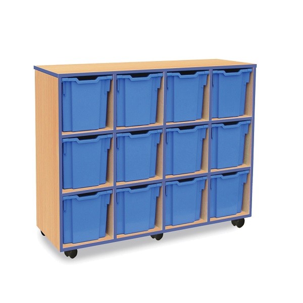 Coloured Edge 12 Jumbo Tray Unit