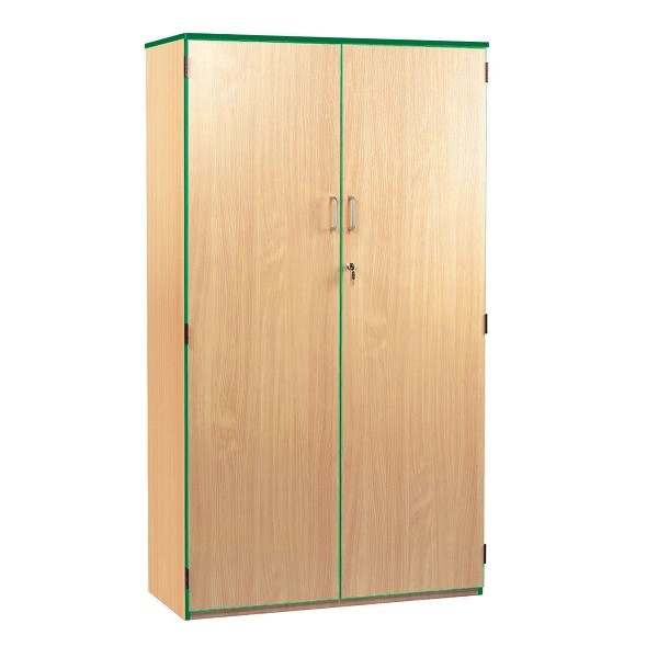 Coloured Edge Full Height Stock Cupboard