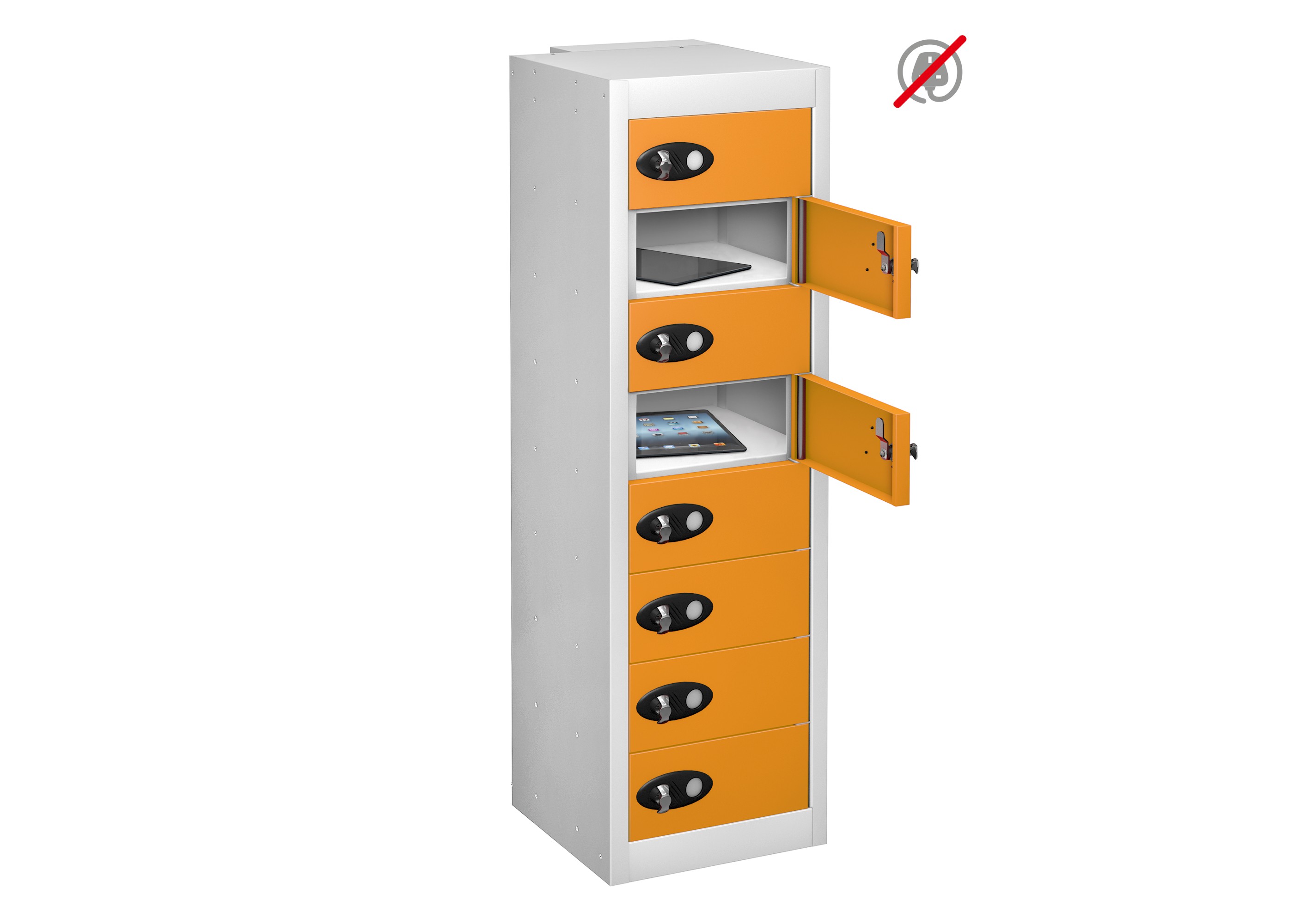 8 Doors 8 Compartment Low Locker