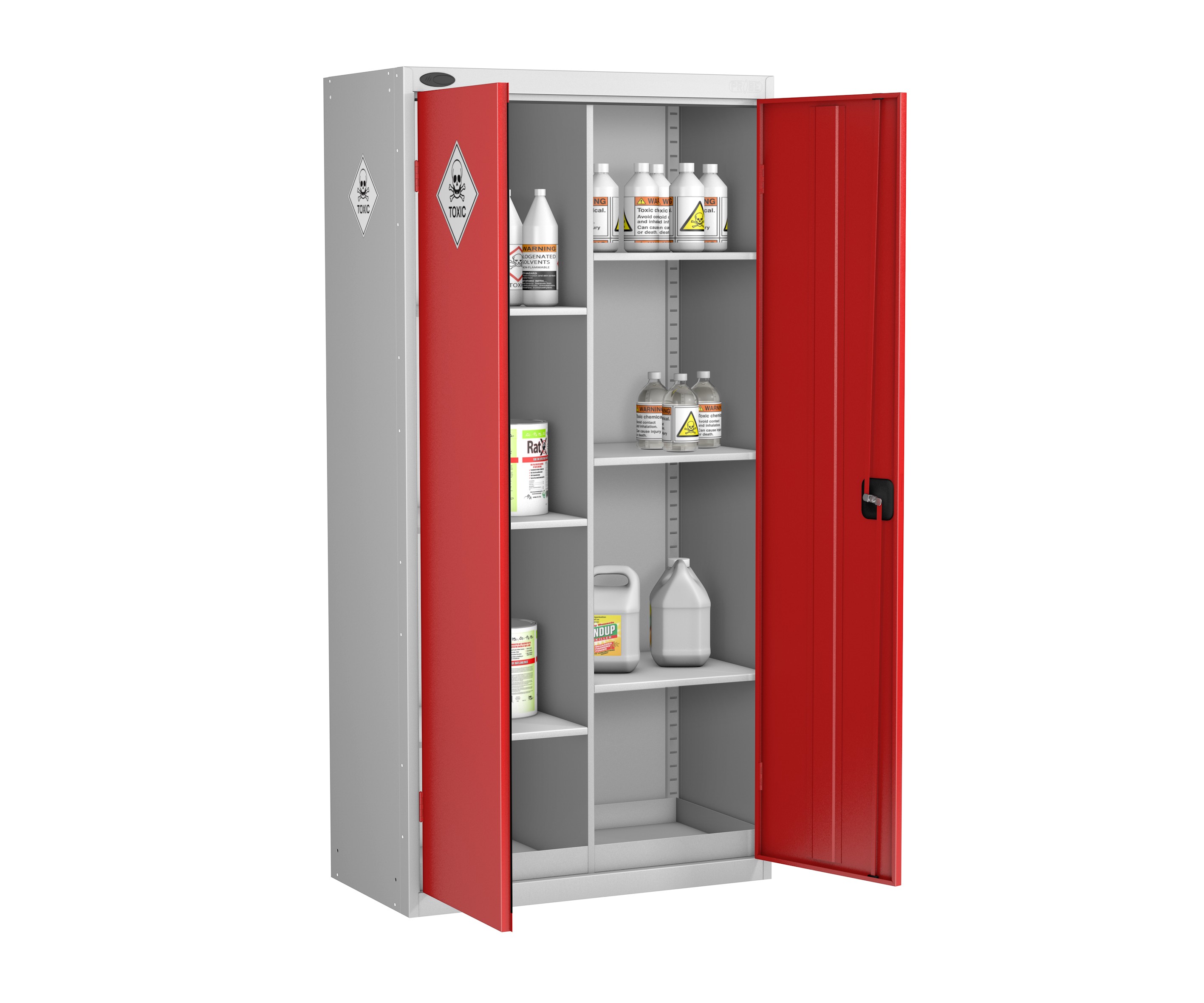 8 Compartments Hazardous Cabinet