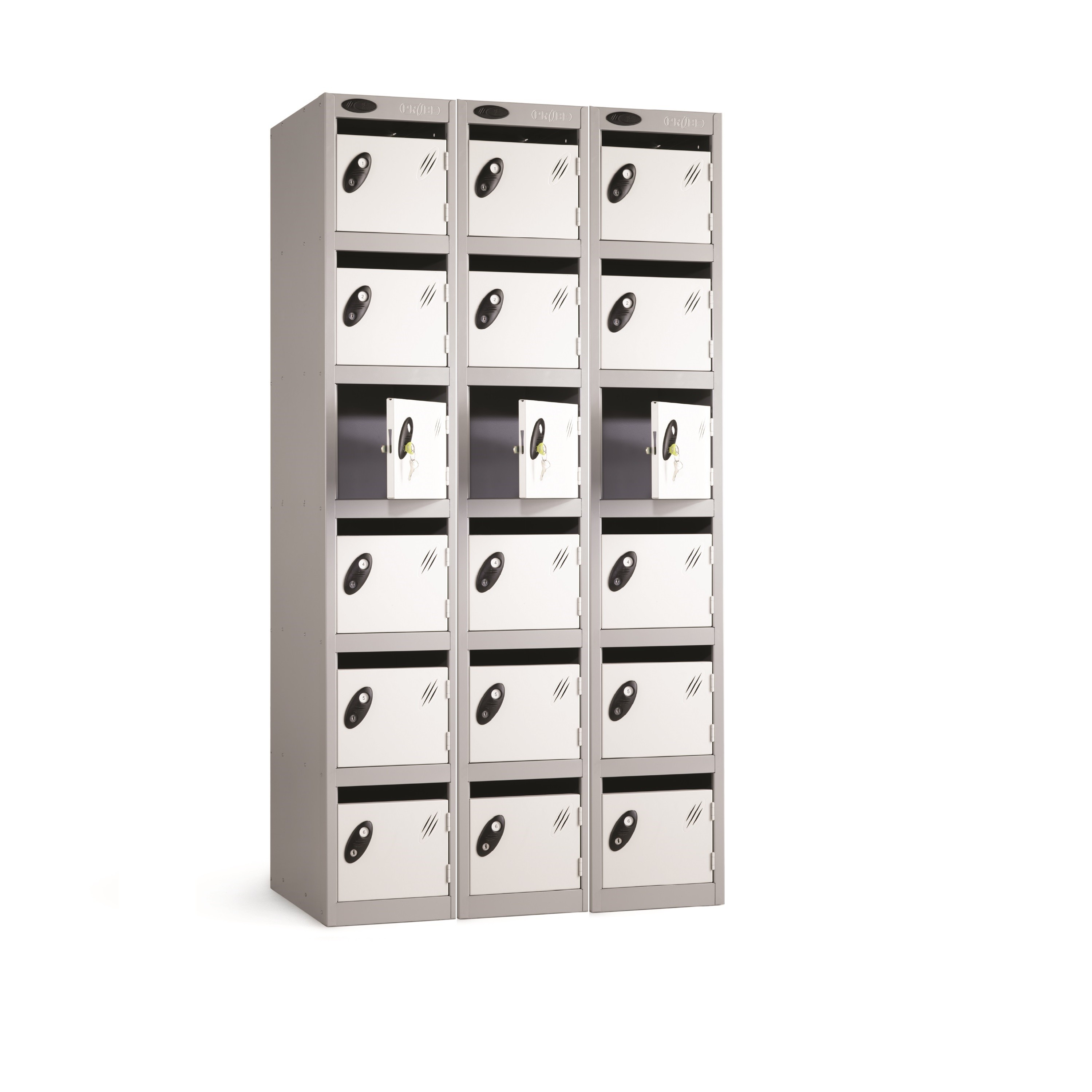 Post Box Lockers - Nest of 3