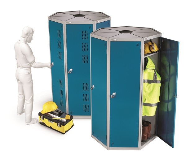 Clean & Dirty Single Door Seven Seed Pod Locker