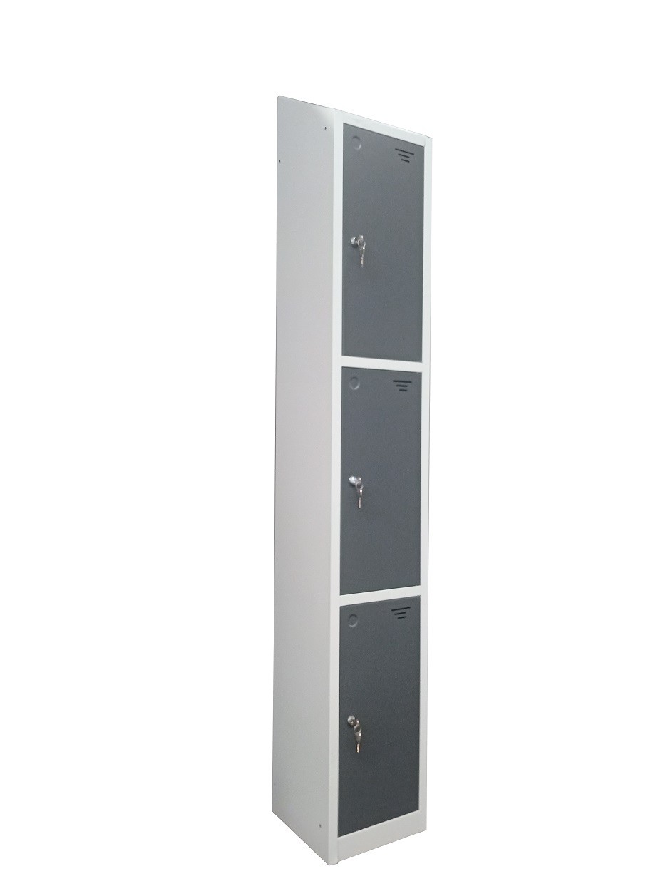 HERO Three Door Locker Sloping Top