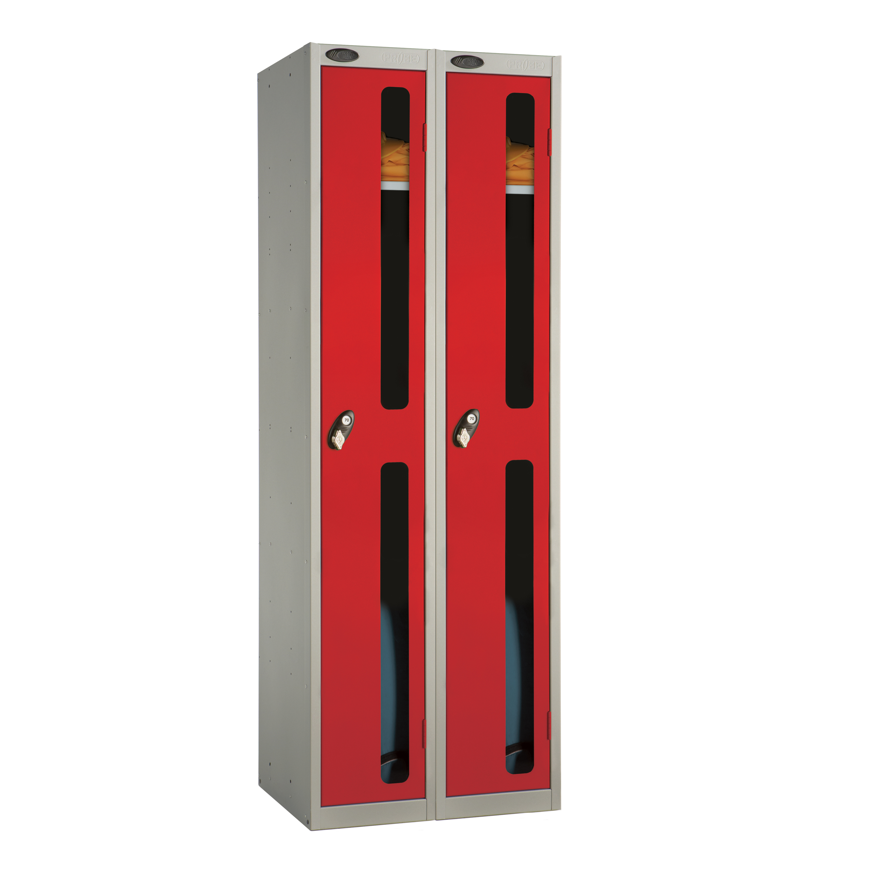 One Door Vision Panel Locker - Nest of 2