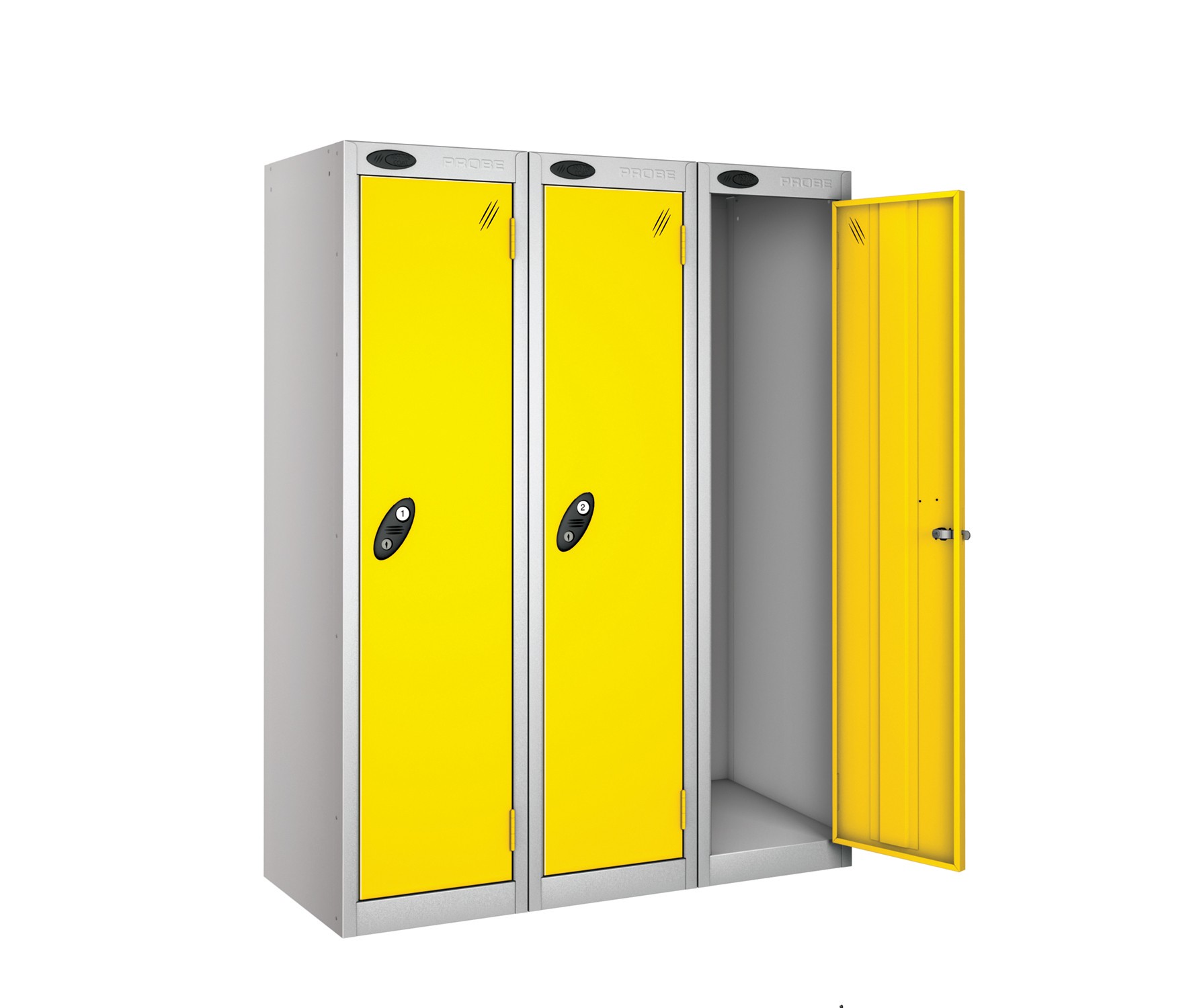 School One Door Low Locker - Nest of 3