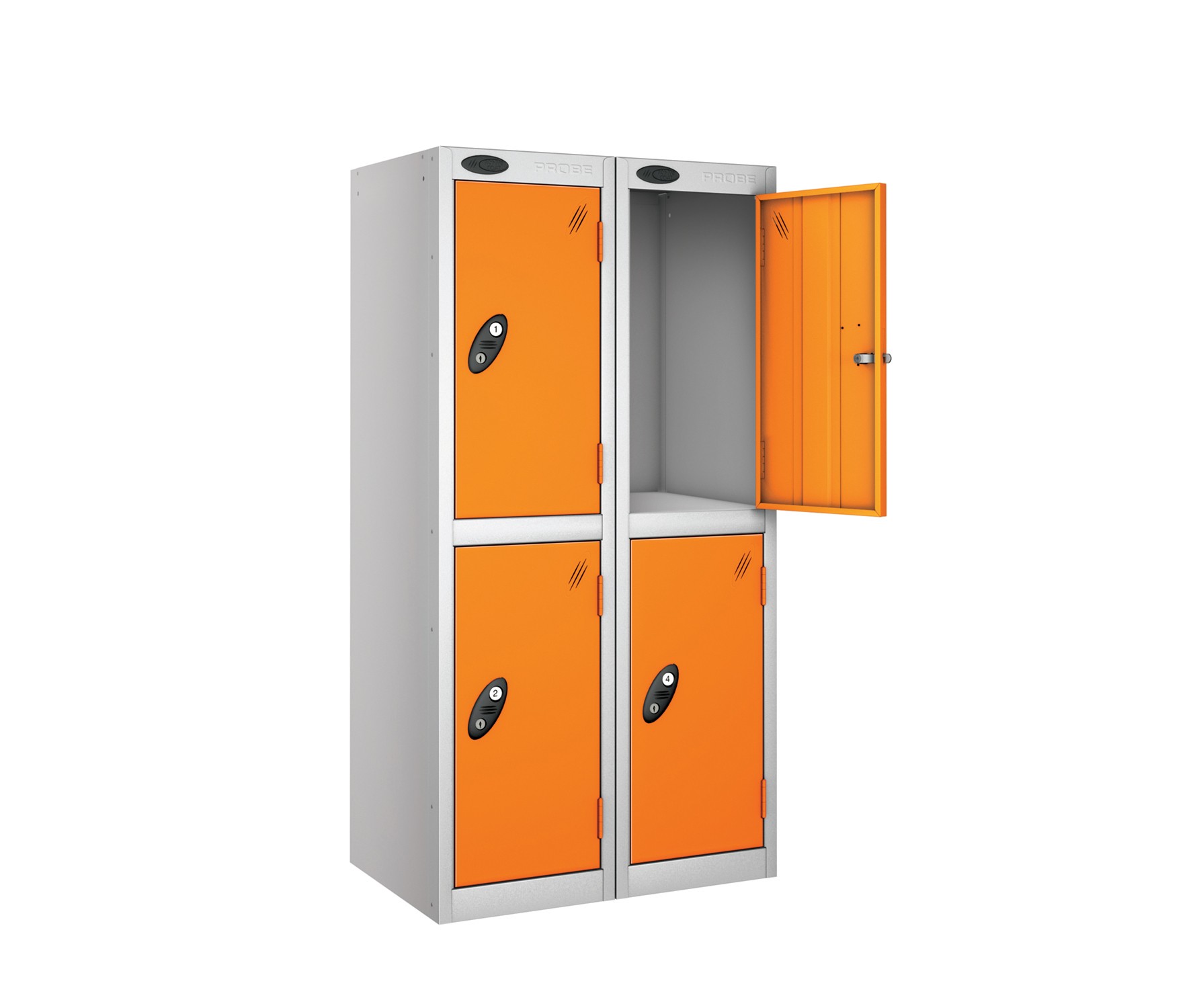 Two Doors Low Locker - Nest of 2