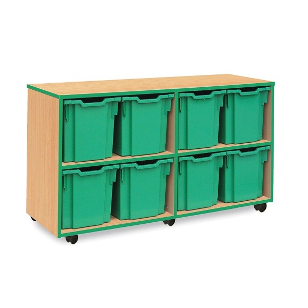 Coloured Edge 8 Jumbo Tray Unit