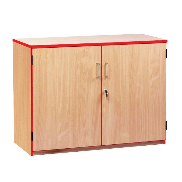 Coloured Edge LOW Stock Cupboard