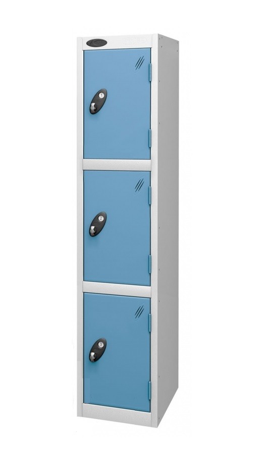 School Three Doors Medium Locker